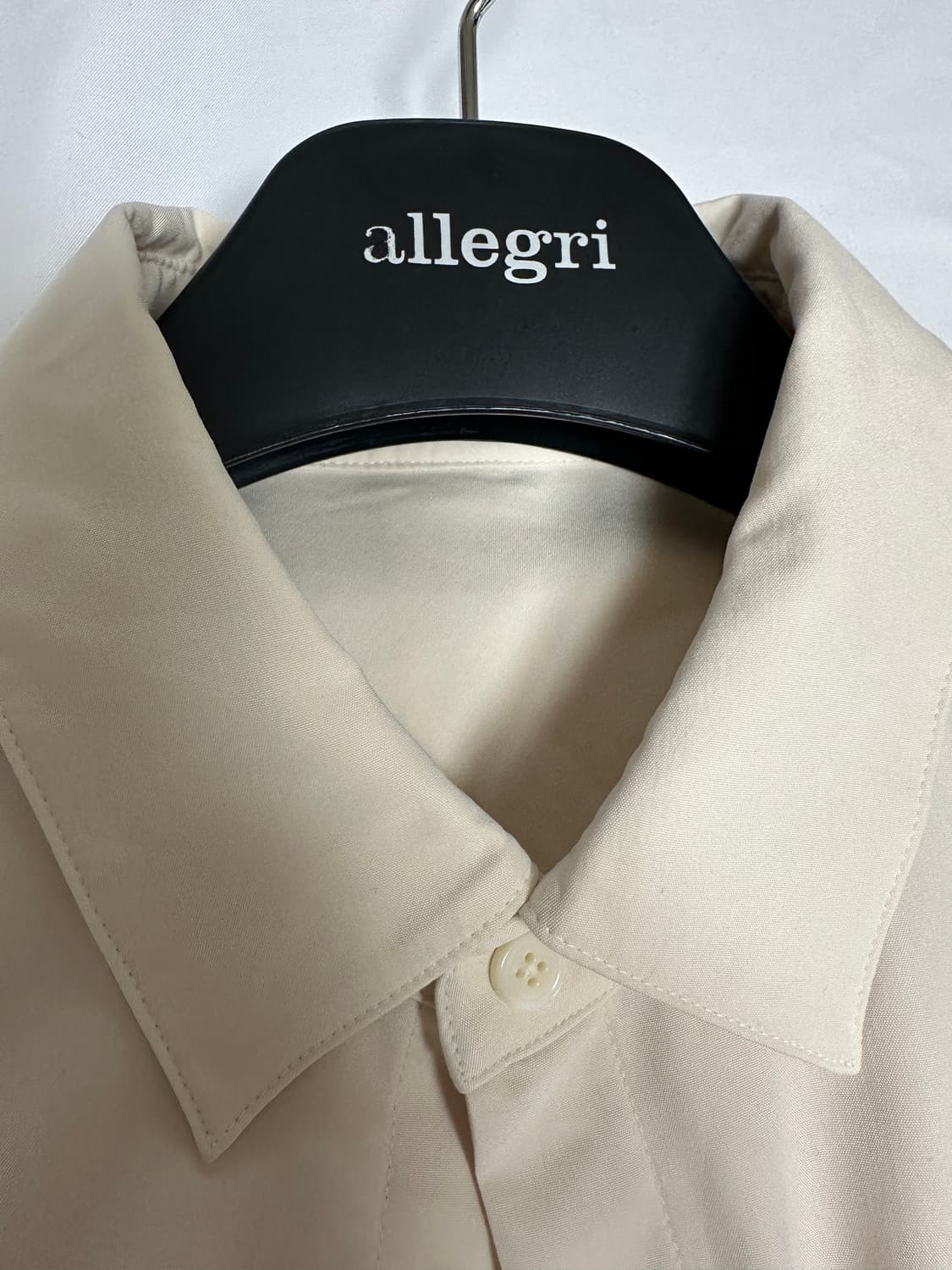 알레그리 아이보리 셔츠M(100-105)(택있음) 상품이미지8