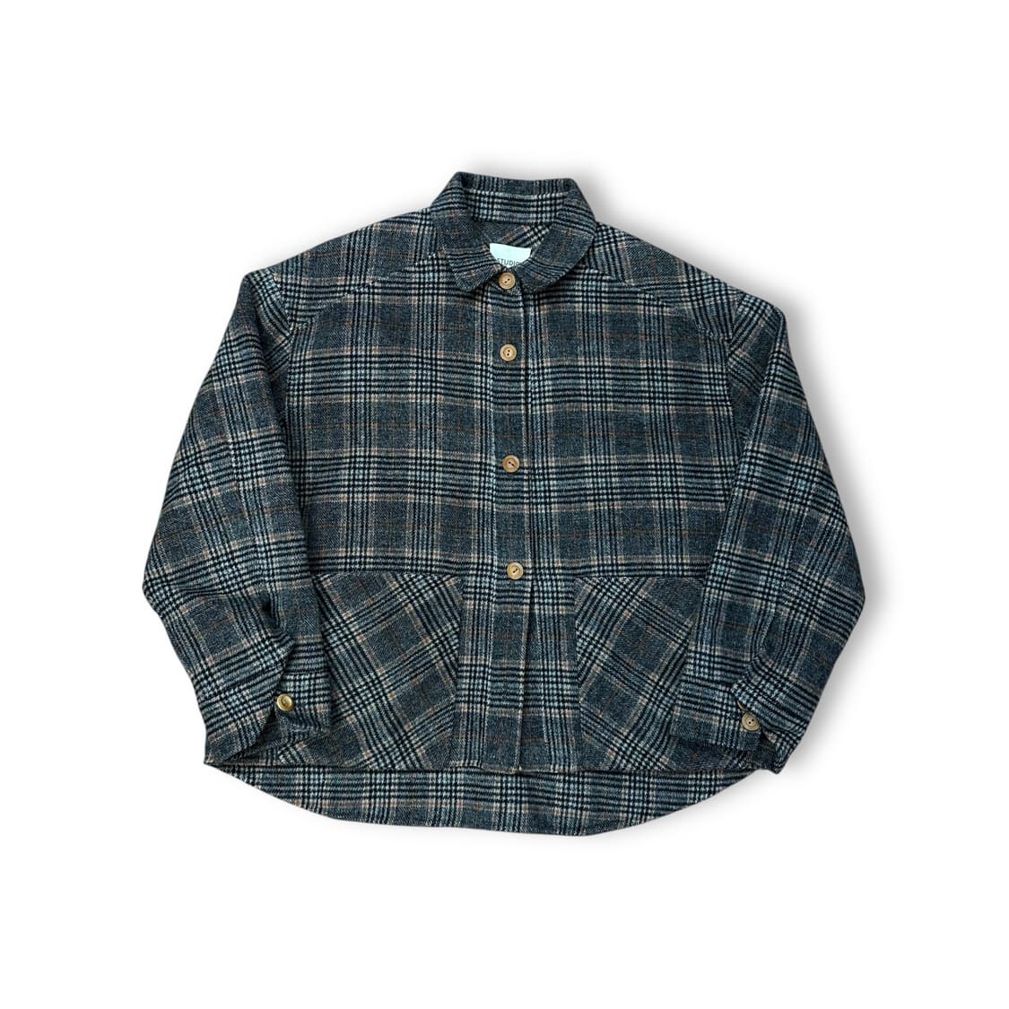 스튜디오톰보이 체크 자켓 상품이미지1