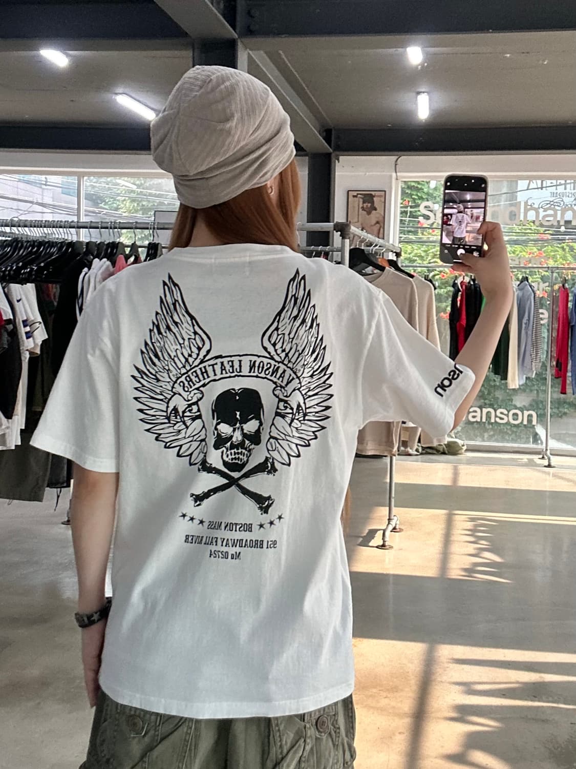 벤슨 스컬윙 951 브로드웨이 반팔티 상품이미지1