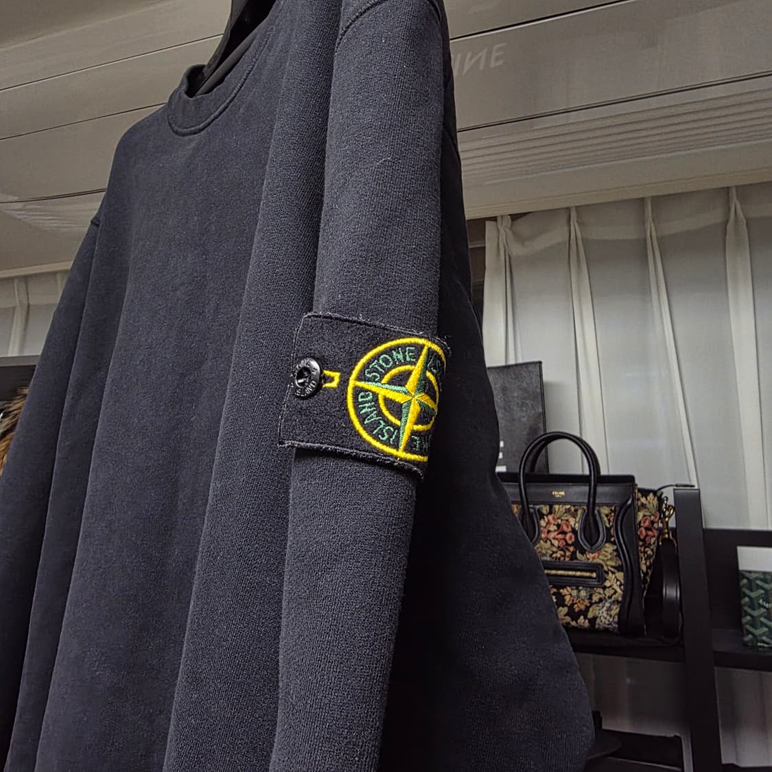 {클로젯}[XXL][Black]스톤아일랜드 맨투맨 상품이미지2