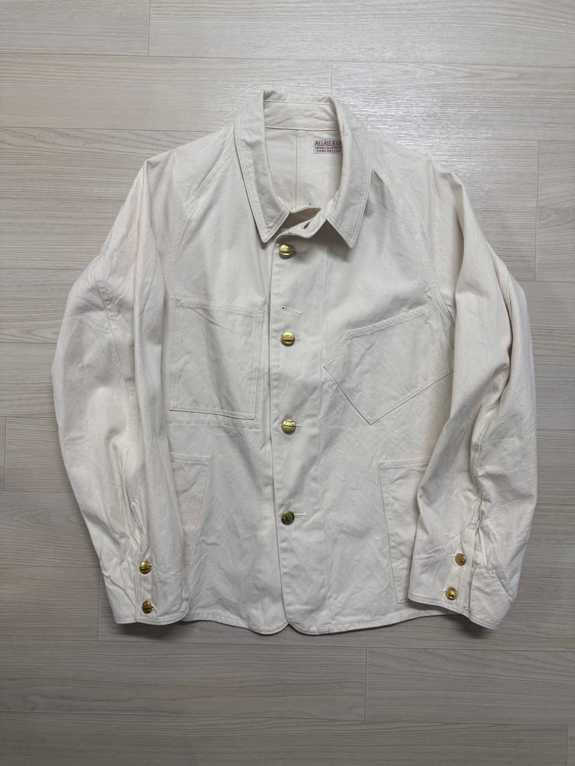 타임원클로딩 SS 커버올 44사이즈 상품이미지1