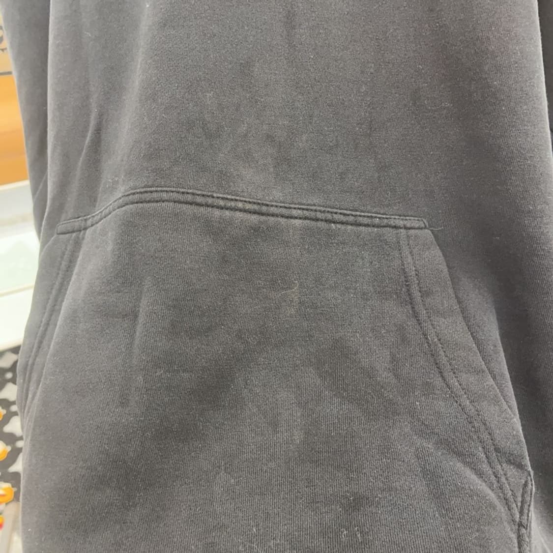 스투시 베이직 모던 빈티지 백로고 약기모 후드티 L C07438 상품이미지9