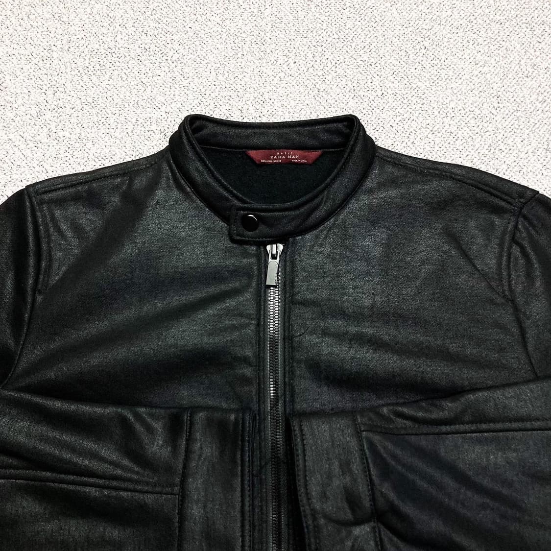 자라맨 zaraman 가죽 레더 자켓(L) 상품이미지2