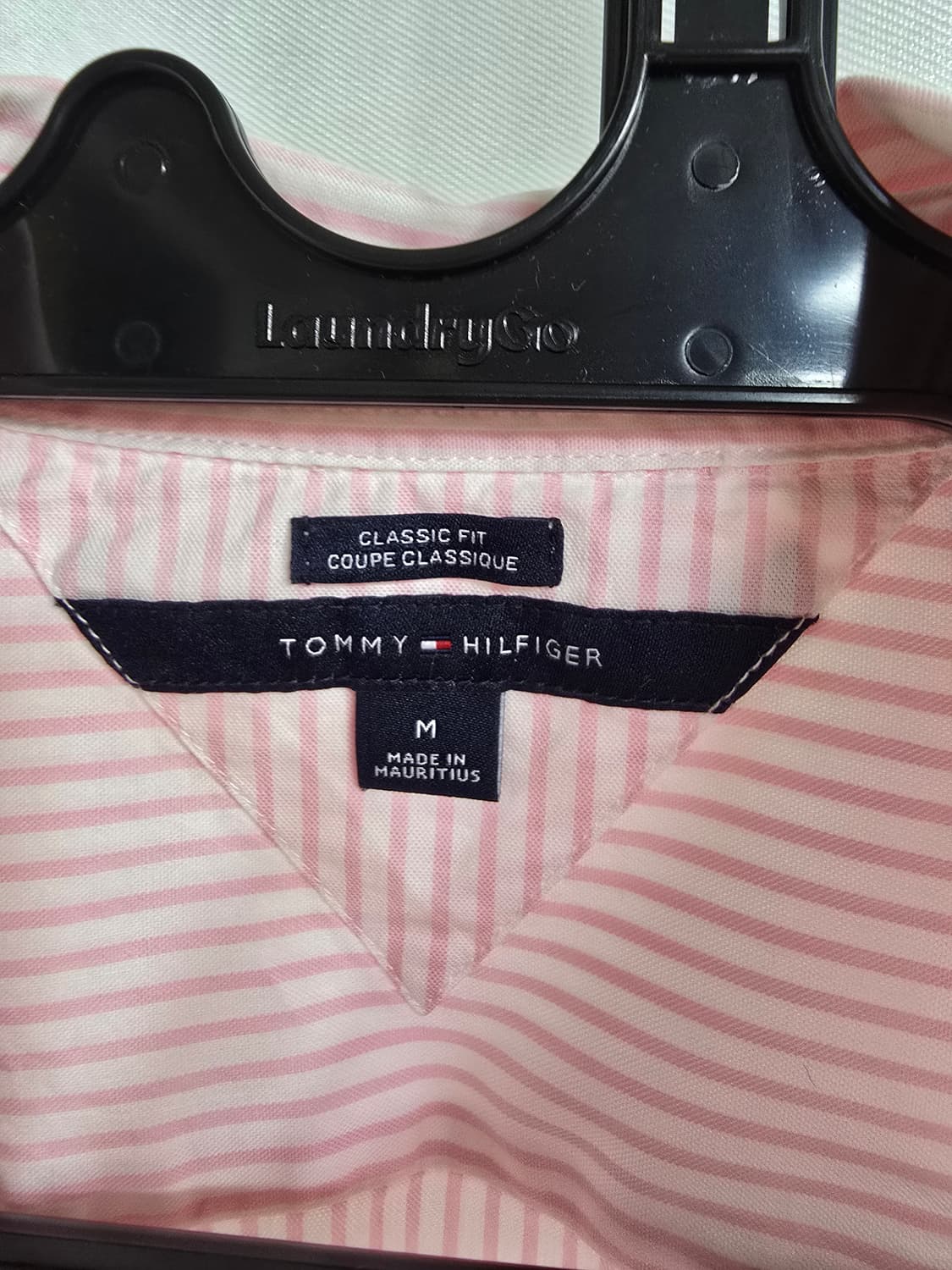 타미힐피거 핑크 스트라이프 셔츠 (1928) 상품이미지3