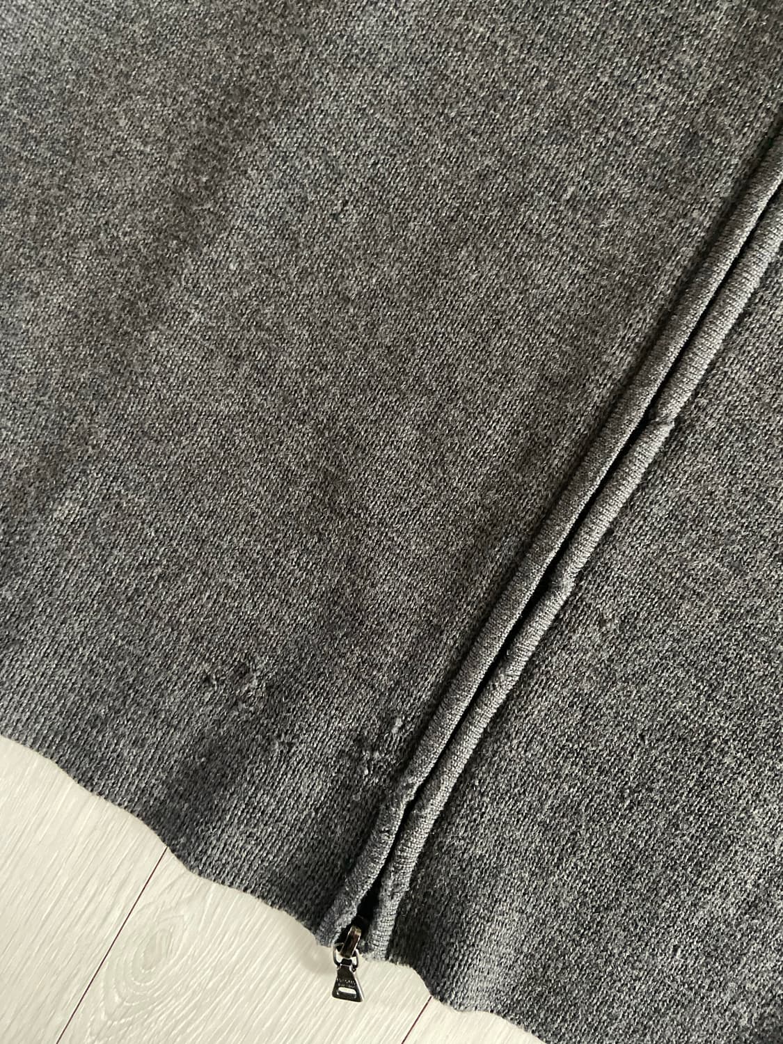 [52] 00s 프라다 스포츠 울 니트 집업  상품이미지5