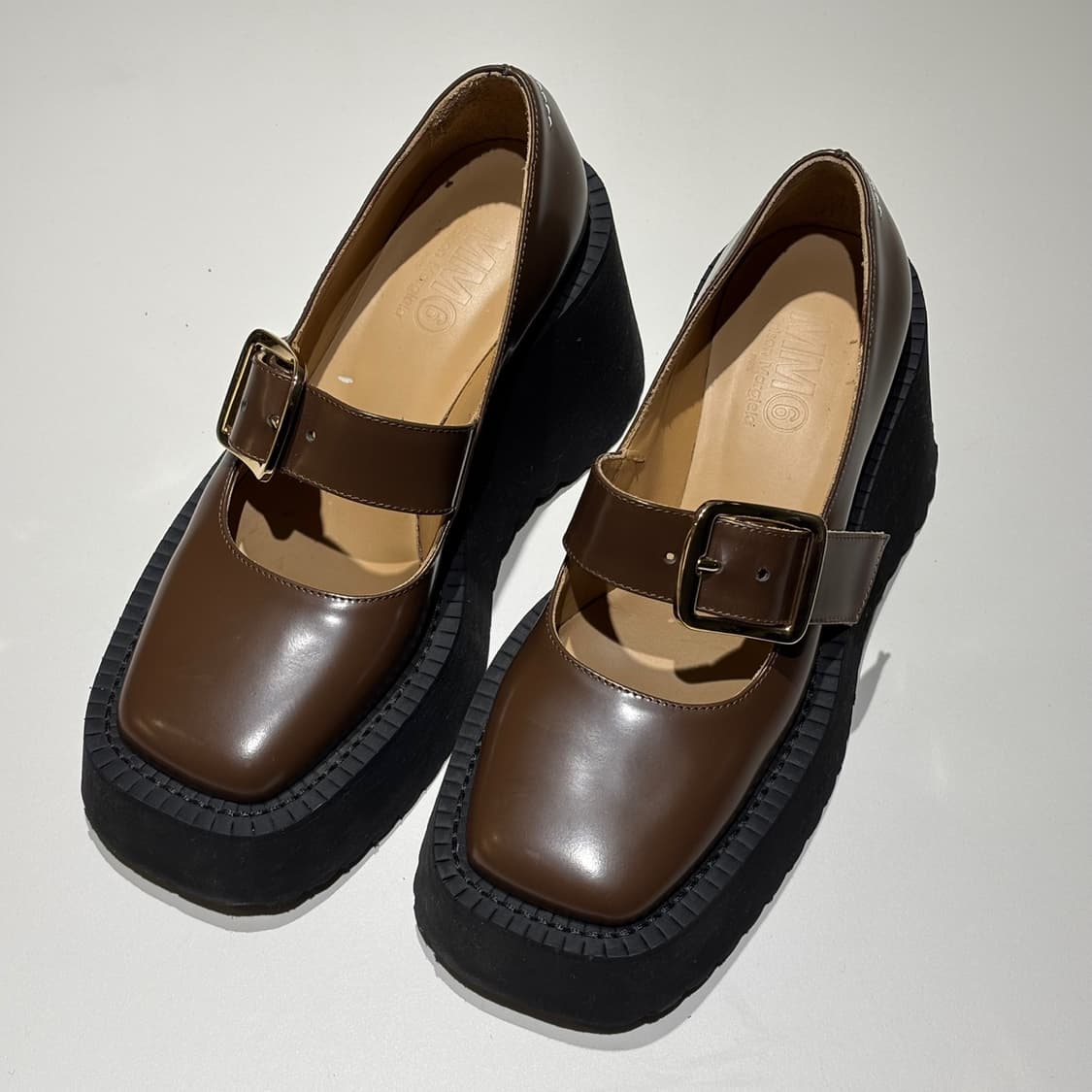 37) mm6 마르지엘라 메리제인 웨지힐 제니 상품이미지2