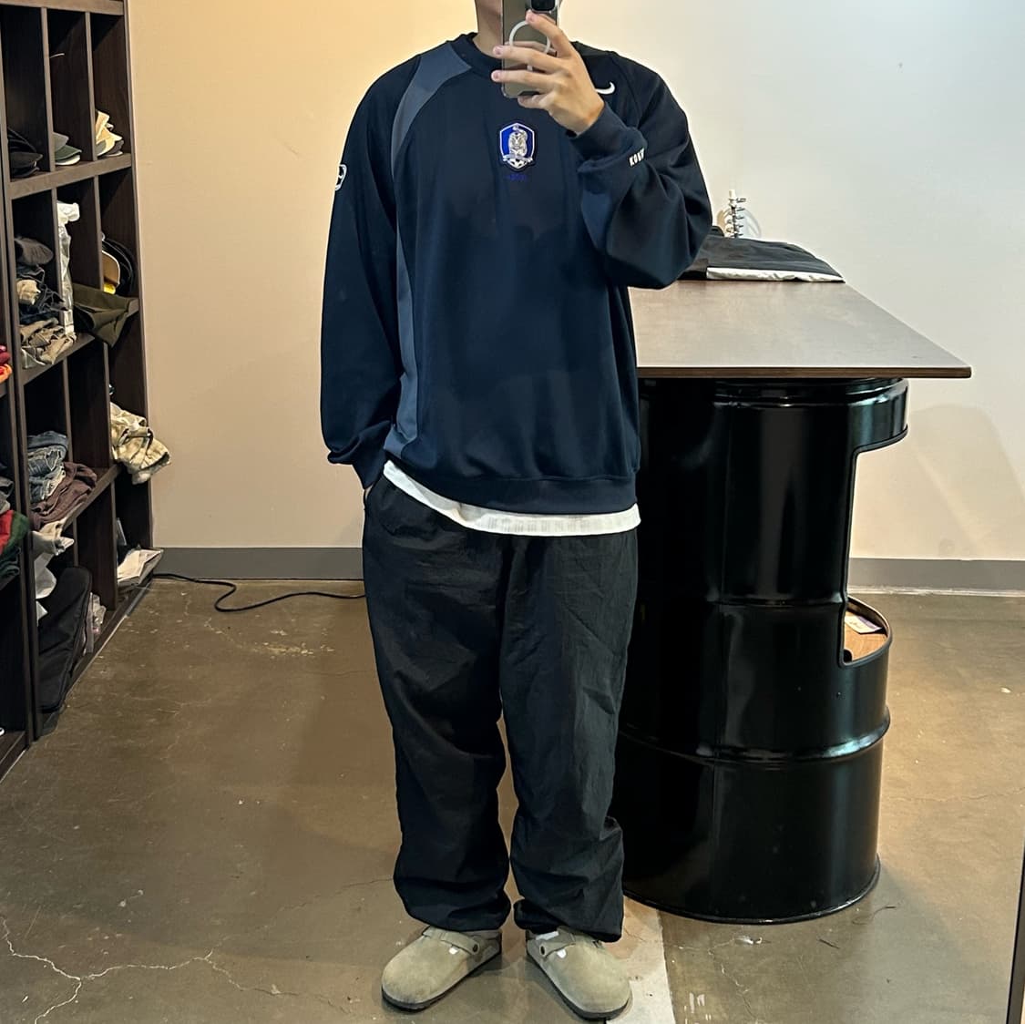 나이키 축구 국가대표 트레이닝 탑 상품이미지7