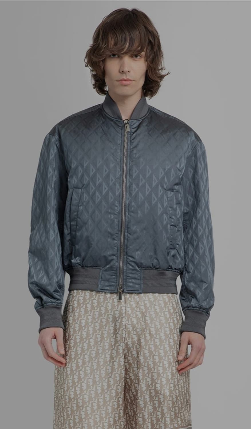 디올 옴므 봄버자켓 CD 그레이 상품이미지1