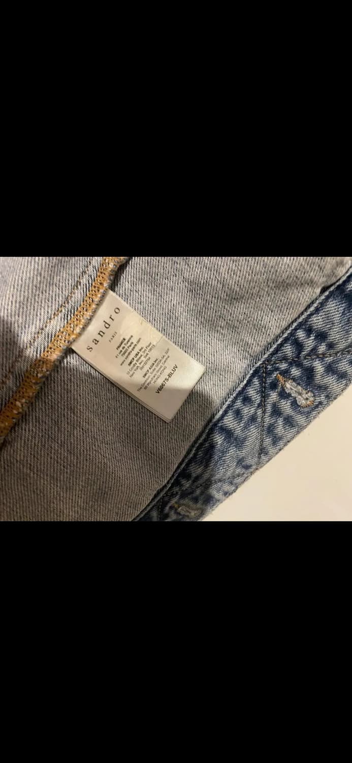 산드로 청자켓 스몰 상품이미지6