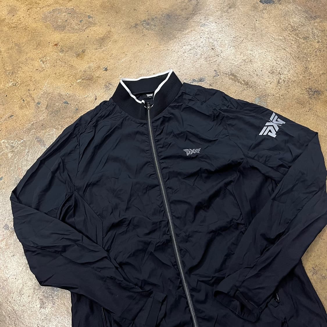 [정품/L] PXG 블랙 바람막이 자켓 b8 상품이미지1