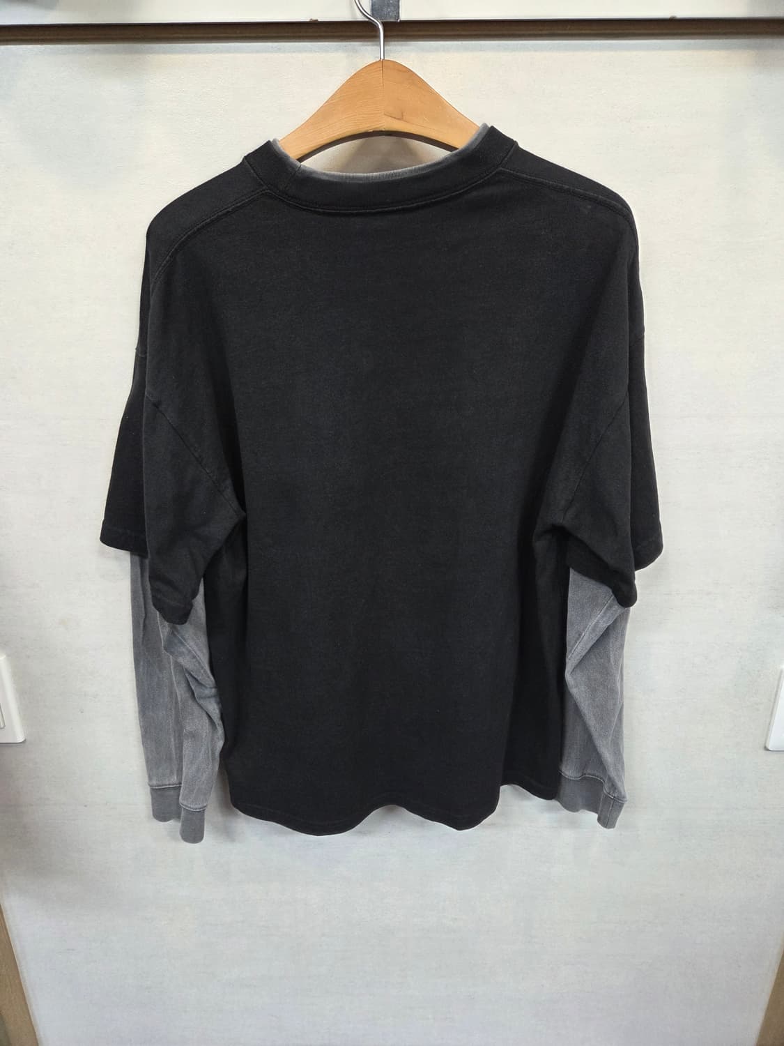 커버낫 레이어드 피그먼트 롱슬리브 긴팔 L 상품이미지2