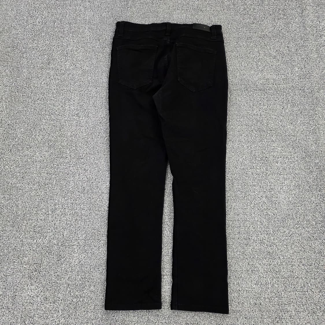 [M-36] 플랙 베를린 블랙 면바지 팬츠 1217J1 상품이미지4