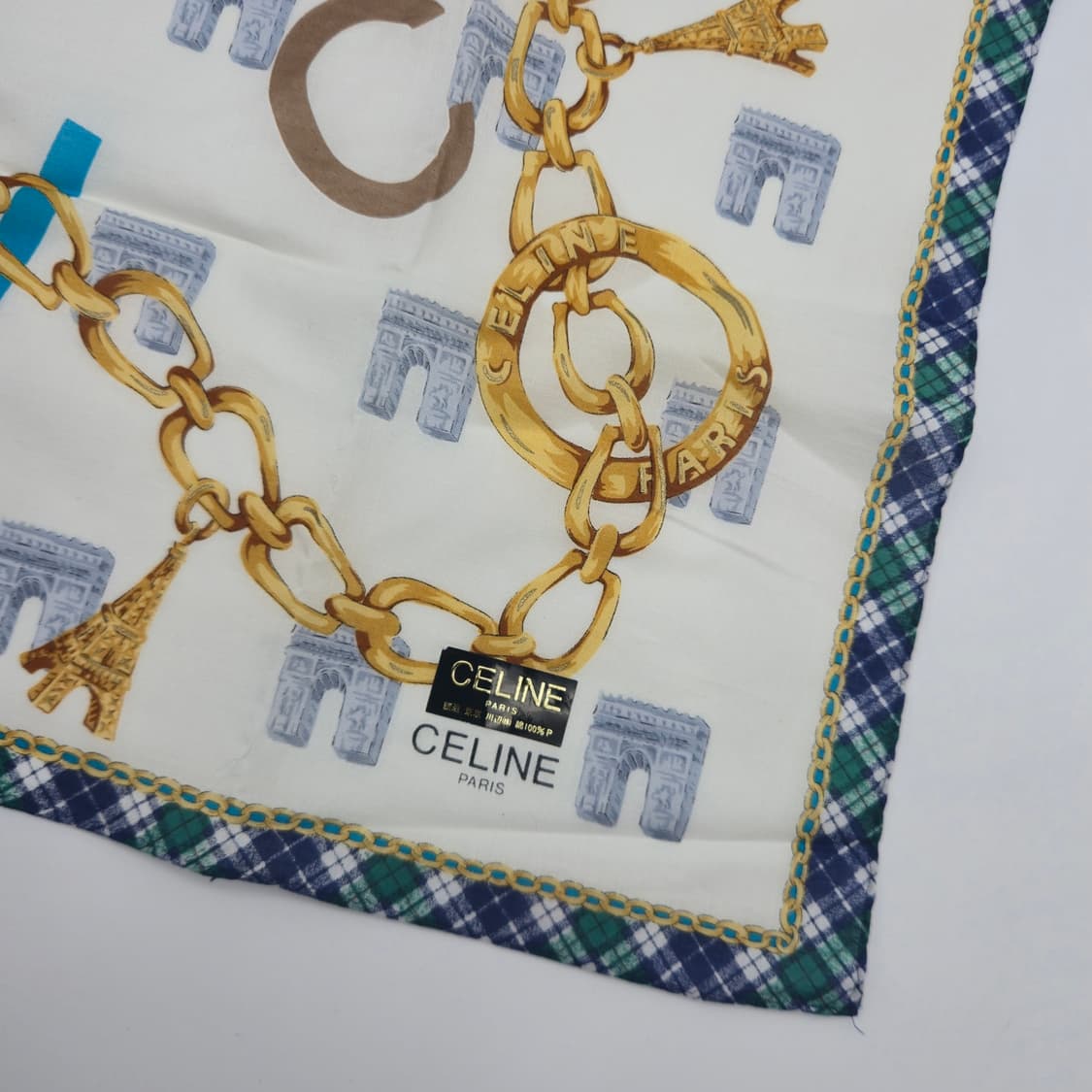 CELINE 셀린느 손수건 스카프 [BF9688-0704-06] 상품이미지5