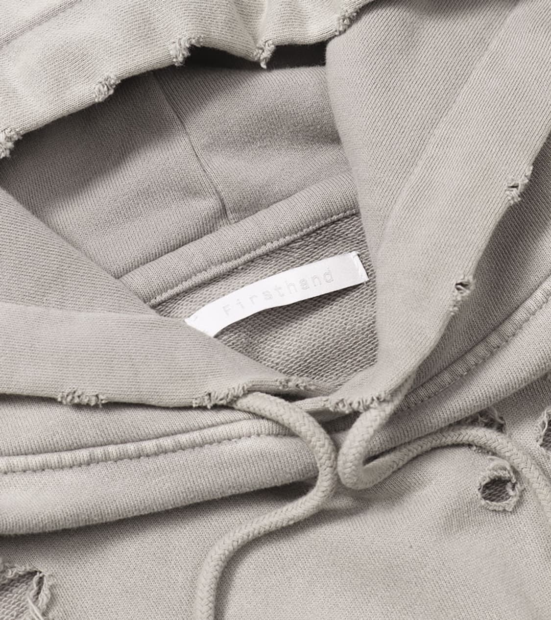 FIRST HAND - 24FW DAMAGE HOODIE 상품이미지6