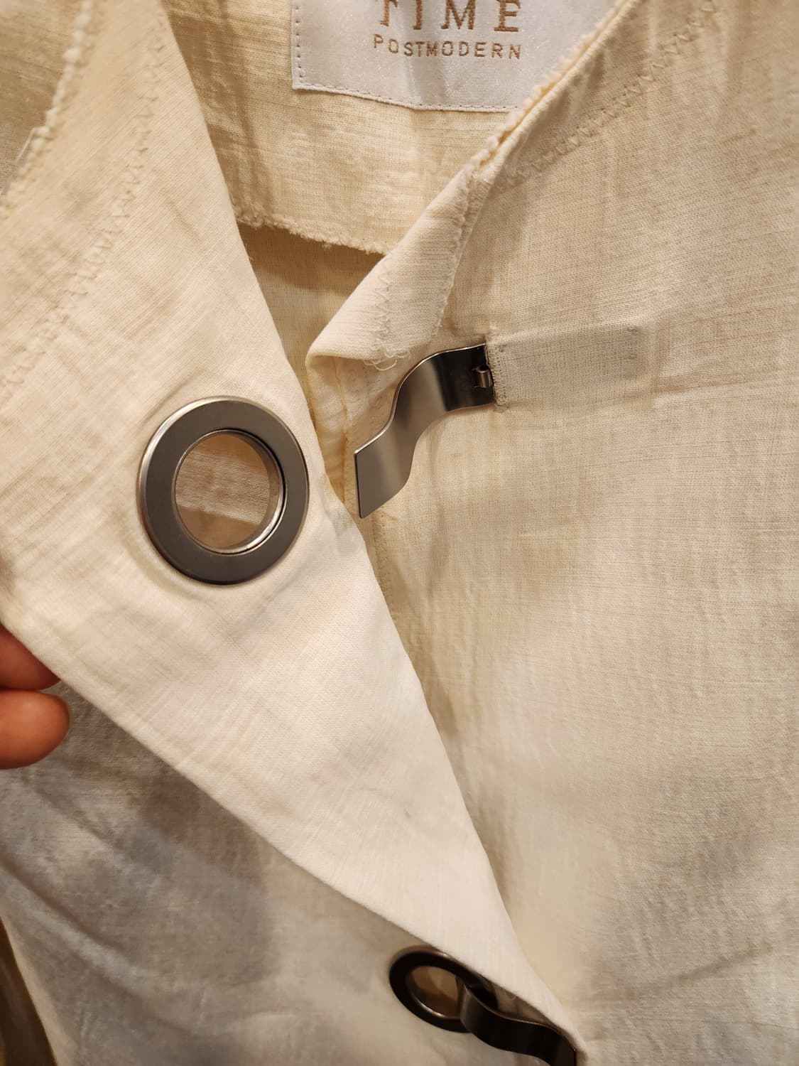 타임 포스트모던 린넨 자켓 상품이미지4