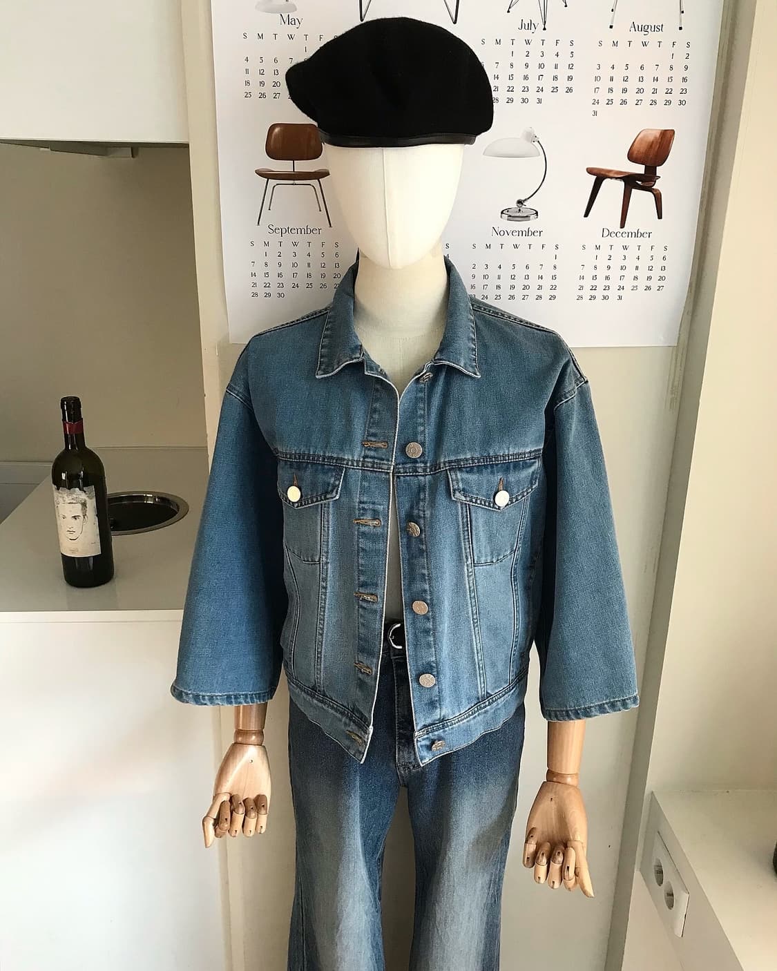 아크네스튜디오 벌룬 슬리브 데님 자켓 상품이미지6