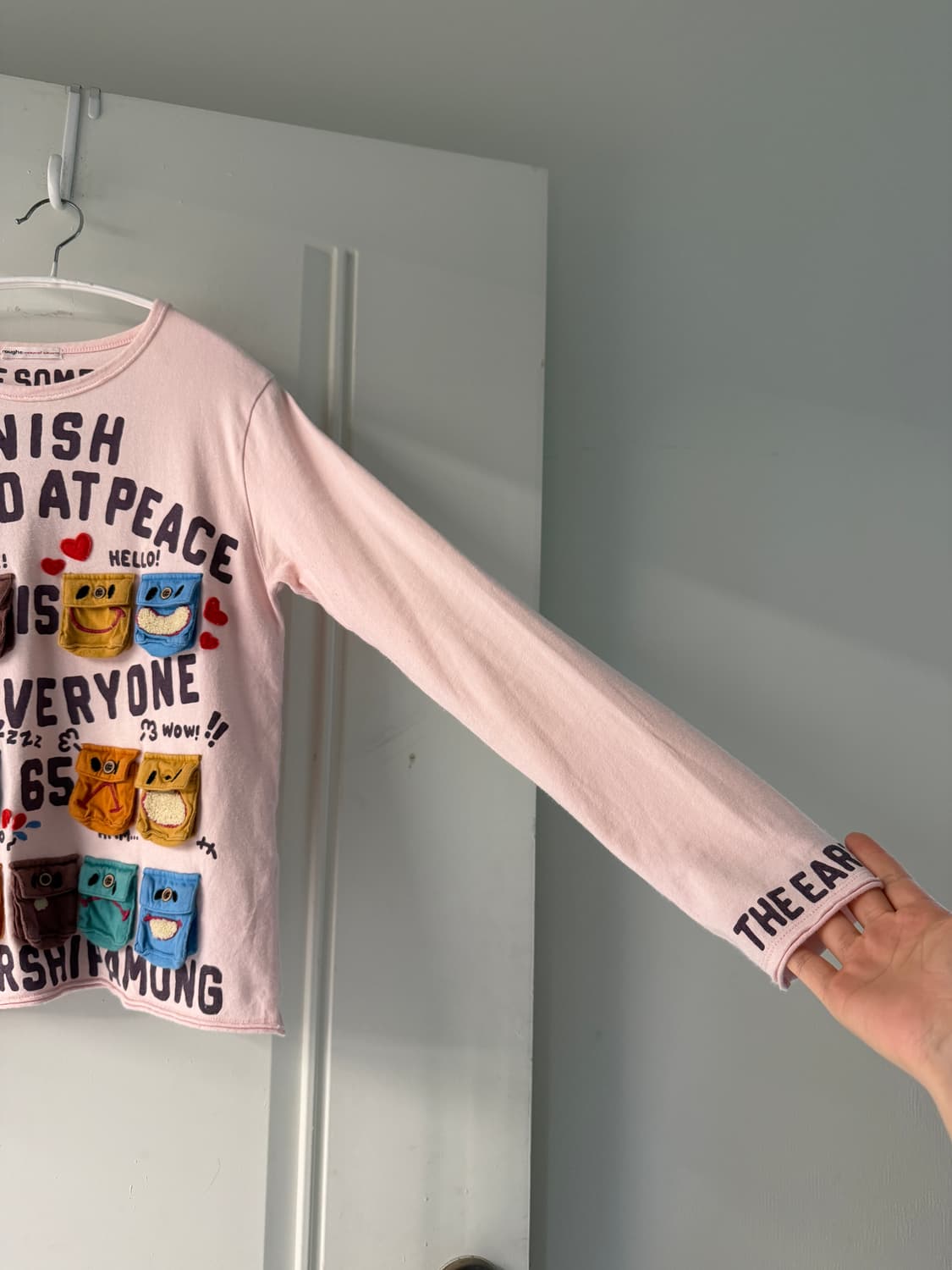 일본빈티지 펑키 키치 롱슬리브 상품이미지6