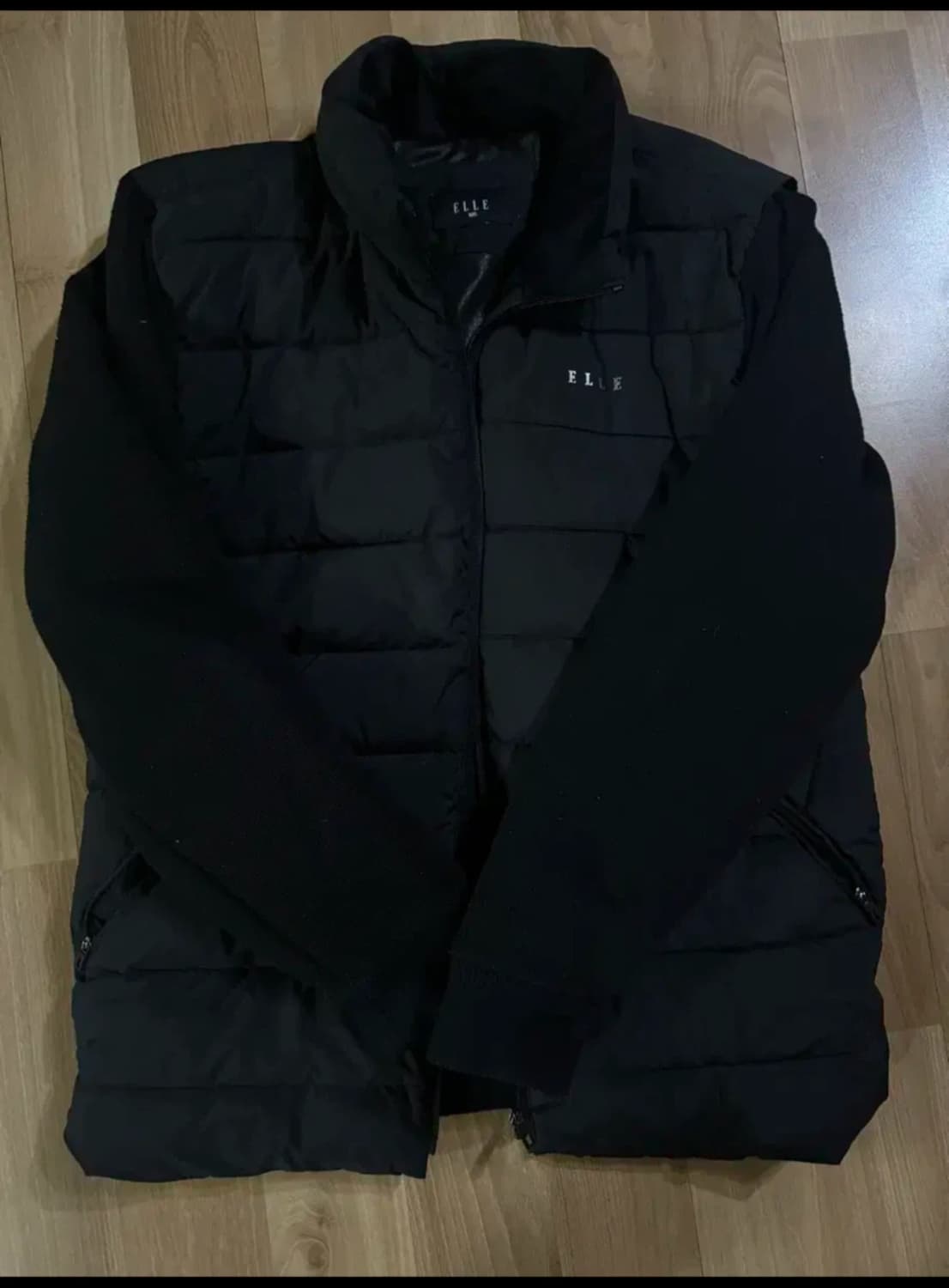 엘르 남자 니트패딩  상품이미지1