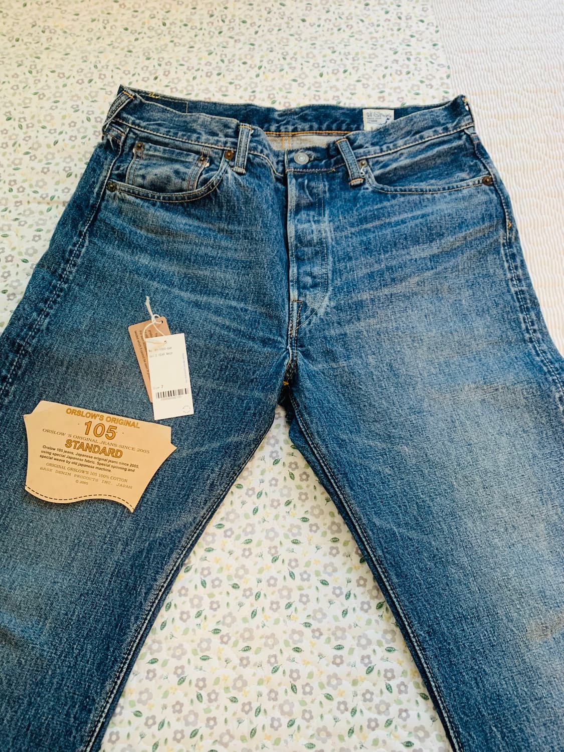 [2] 급처 오어슬로우 105 2years 스탠다드 셀비지 데님 상품이미지3