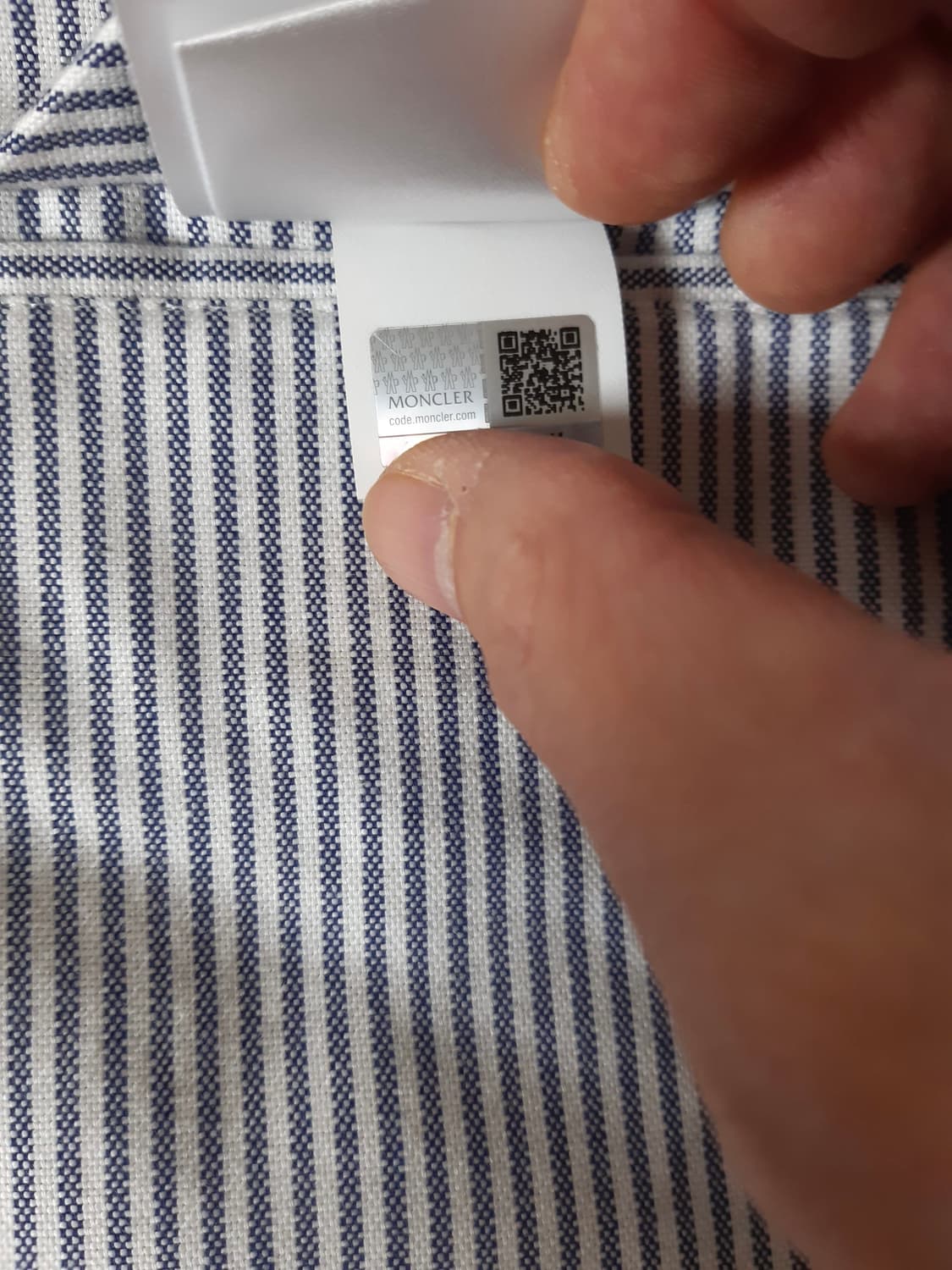 몽클레어 패딩 감마블루 금장 (새제품) 상품이미지6