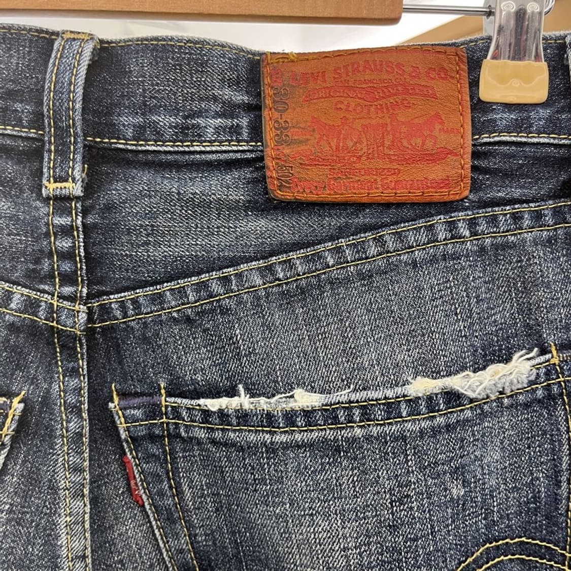 리바이스 올드스쿨 빈티지 아메카지 데님팬츠 30인치 C10647 상품이미지5