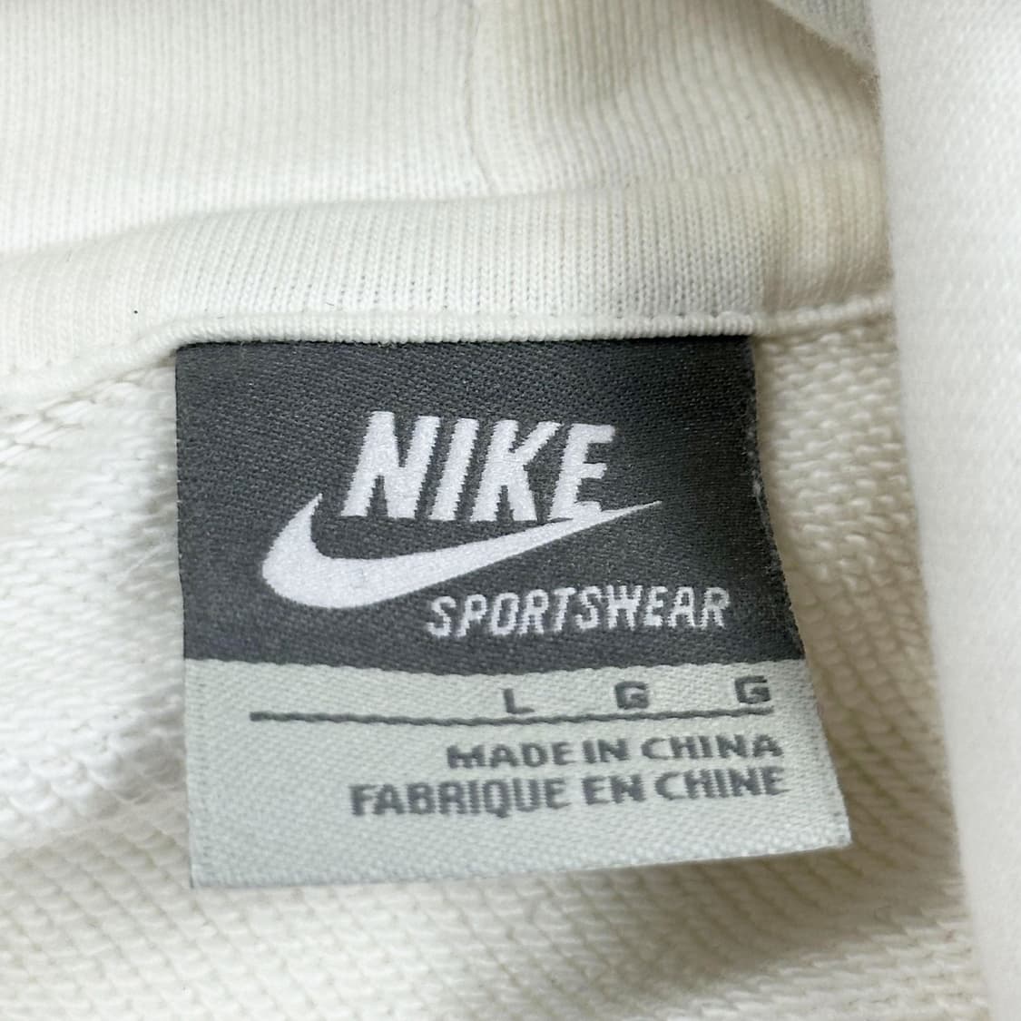 나이키 우먼 어센틱 화이트 후드티 (L 여성추천) 상품이미지8