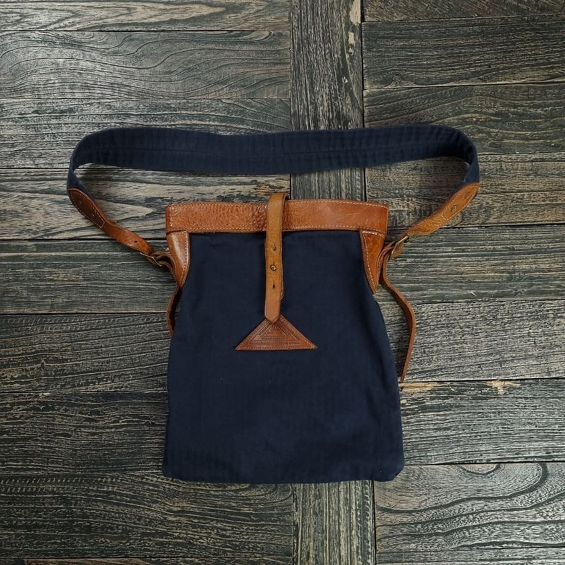 [네이버후드] 리얼 레더 코튼 크로스백 P01610 상품이미지2