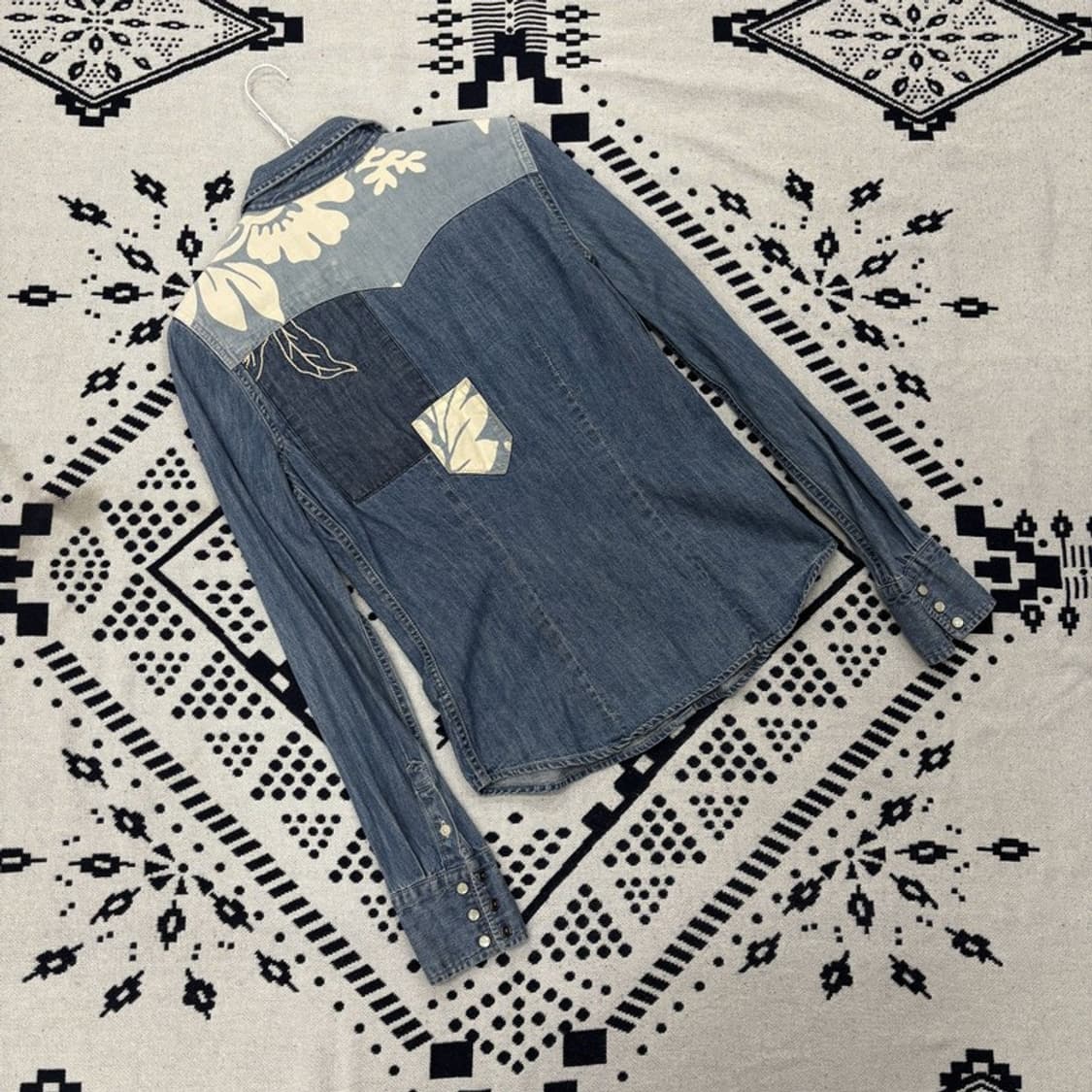 데님 앤 서플라이 랄프로렌 웨스턴 데님 셔츠 S P00014 상품이미지2