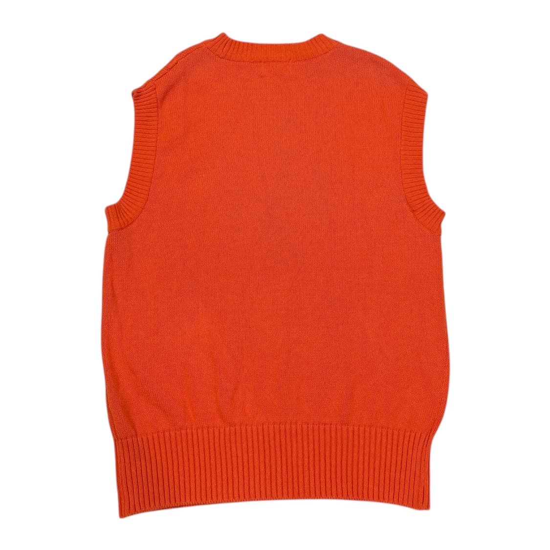 LEY 이에이 페리 니트조끼 베스트 오렌지 M 상품이미지1