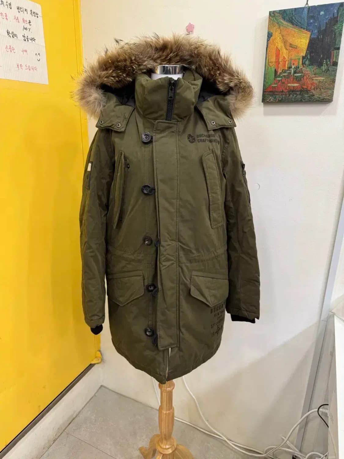 버커루 리얼퍼 덕다운 파카 상품이미지2