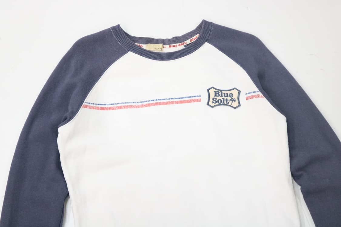 Blue Solt 빈티지 서프 그래픽 라글란 맨투맨 (L) 상품이미지3