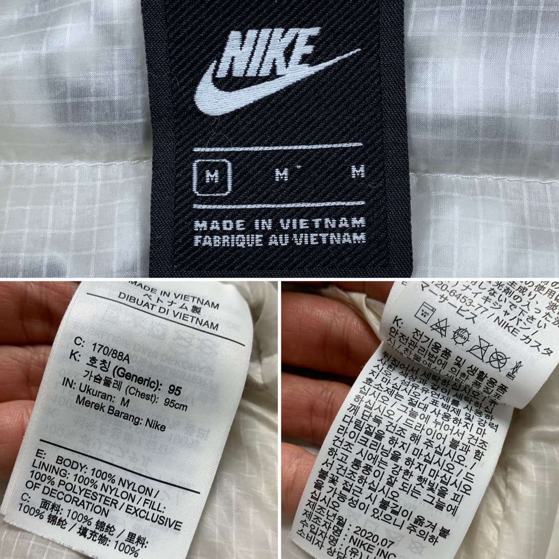 나이키 NSW 다운 필 마블 경량 패딩 자켓 상품이미지10