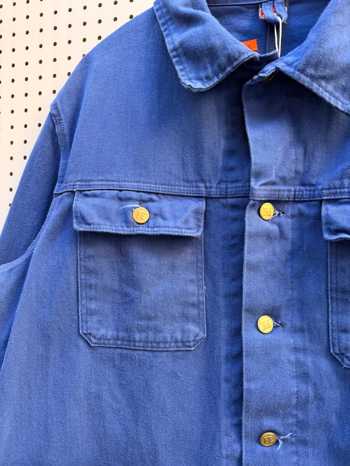 OLD EURO FADED NAVY FRENCH 빈티지 프렌치워크자켓 상품이미지4