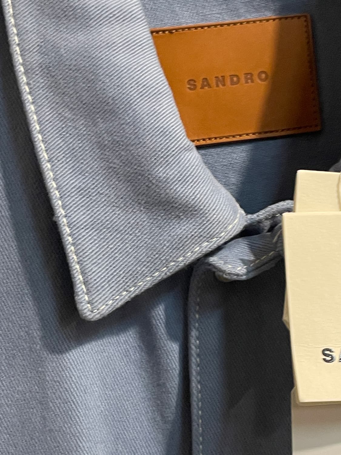 산드로 코튼 자켓 상품이미지5