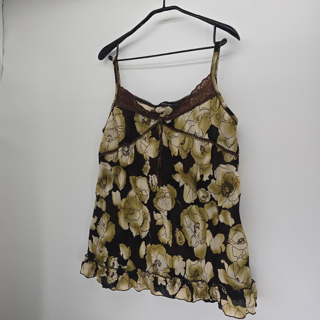 빈티지 플라워 빈티지 플라워 레이스 캐미솔 모리걸 하구미 무드 상품이미지6