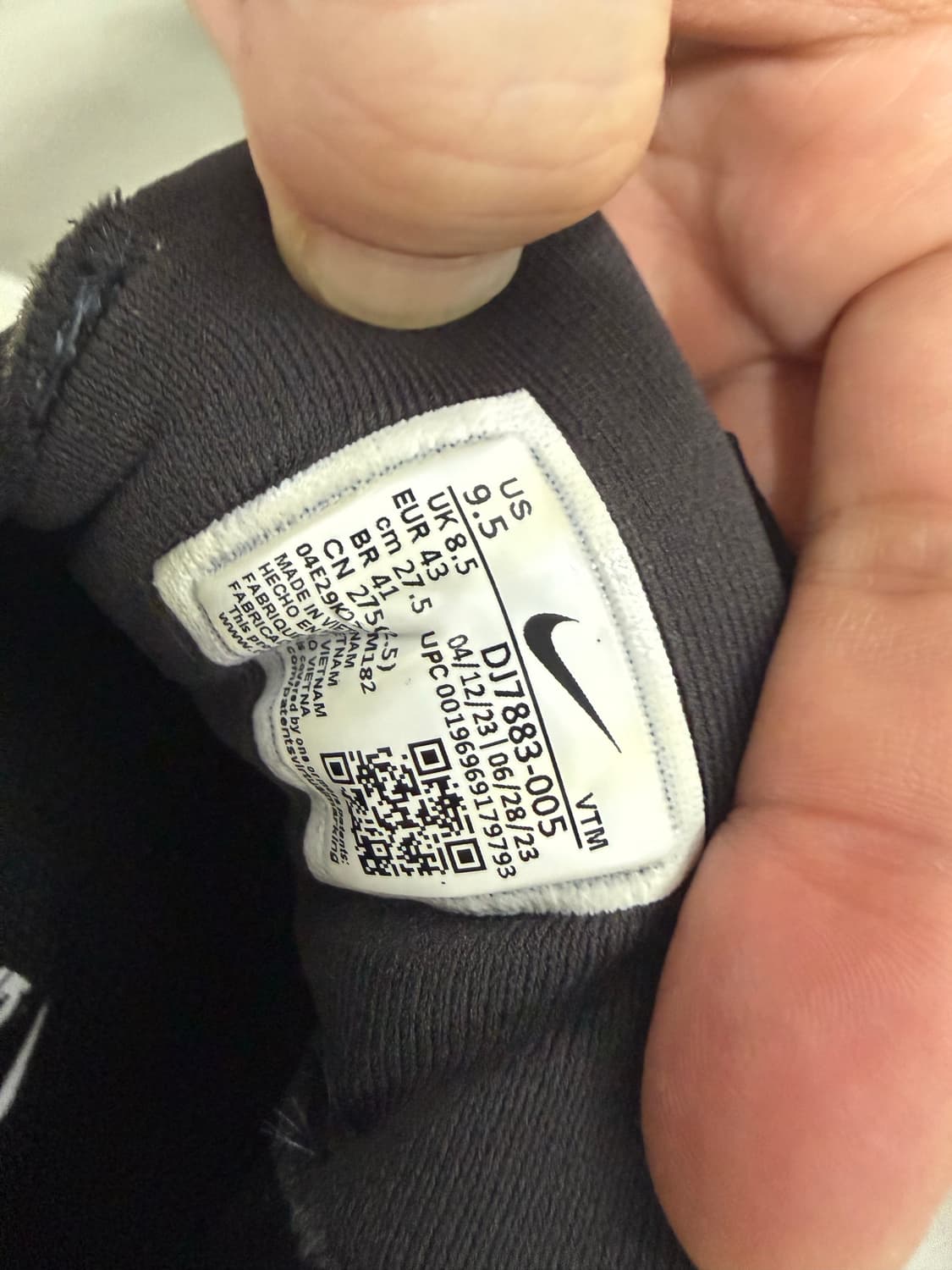 나이키 에어 줌 스트럭쳐 25 블랙 275 상품이미지5