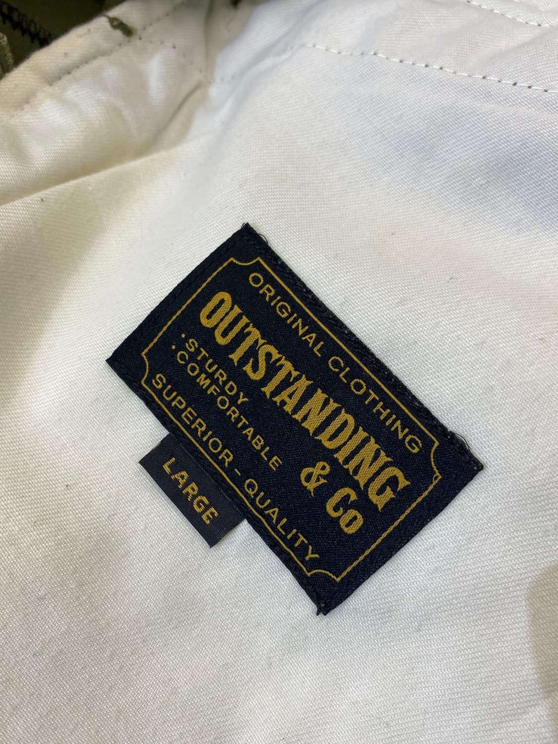 [L] Outstanding 아웃스탠딩 립스탑 밀리터리 몽키팬츠 상품이미지9