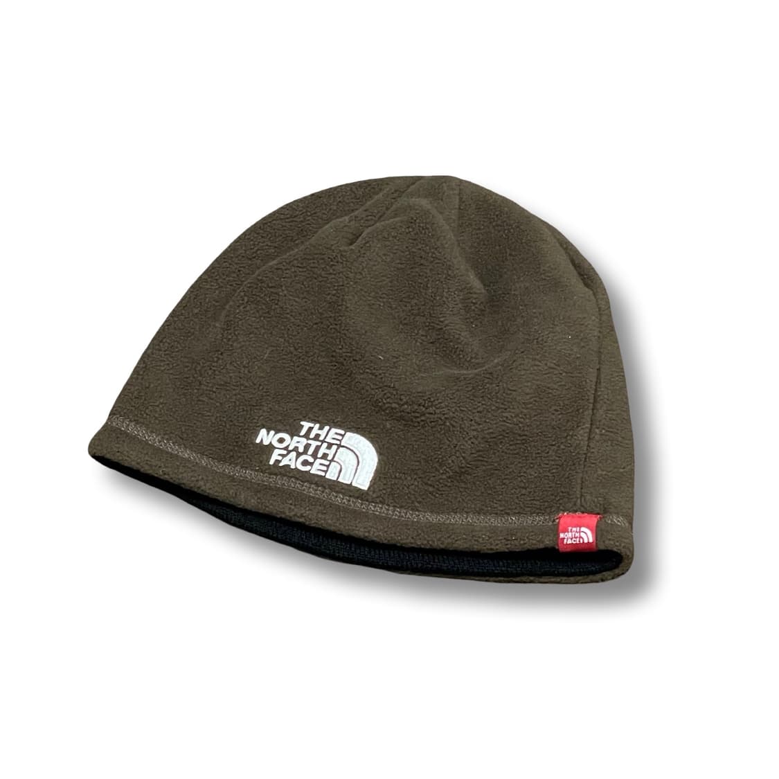 노스페이스 브라운 플리스 비니 모자 상품이미지1