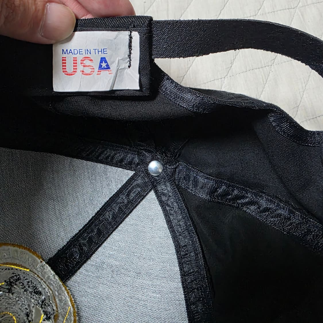 [OS] 빈티지 NRA 골든 이글 6패널 스냅백 상품이미지6