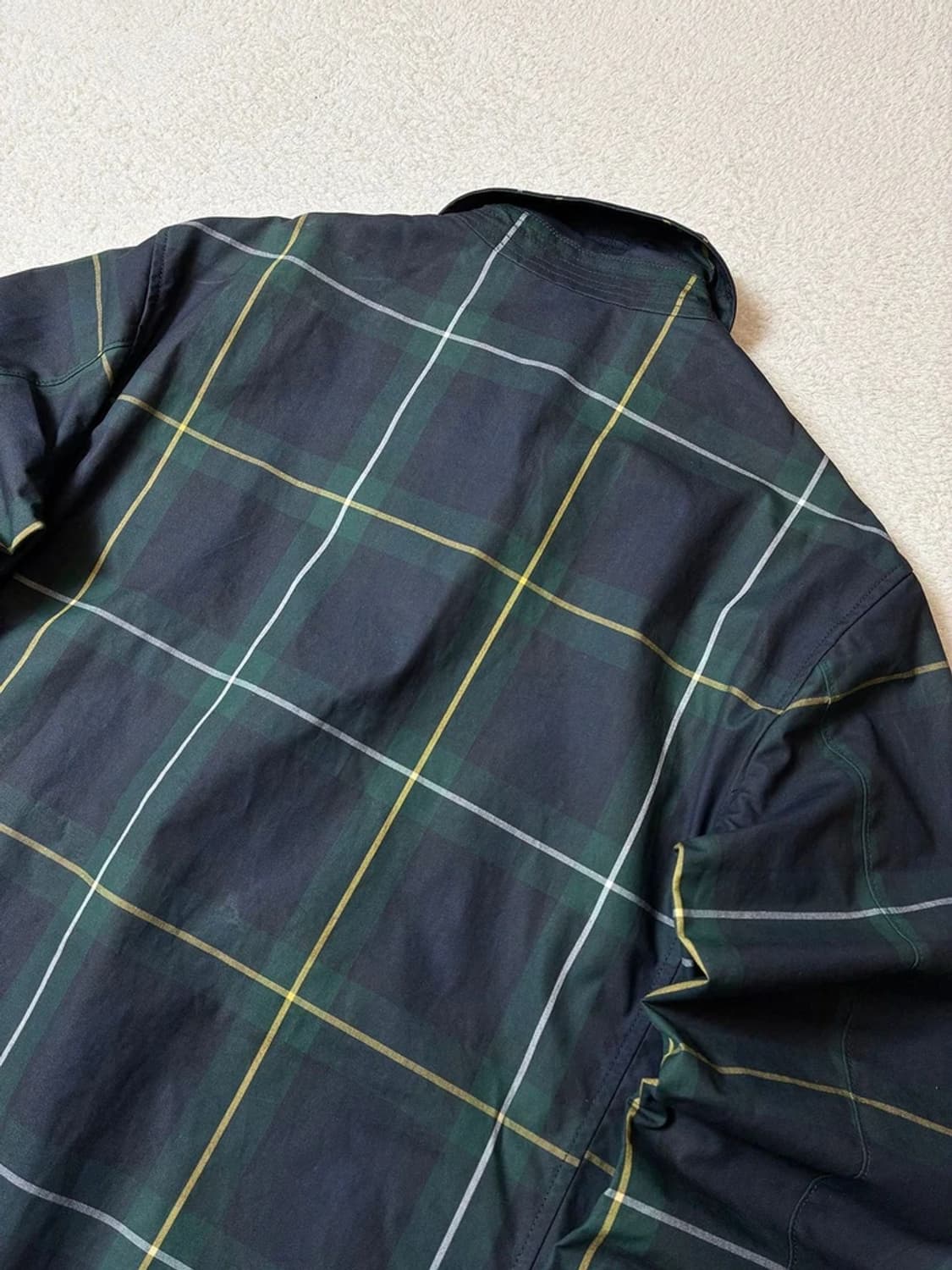 폴로 랄프로렌 블랙와치 타탄체크 레인코트 PN7485 상품이미지8