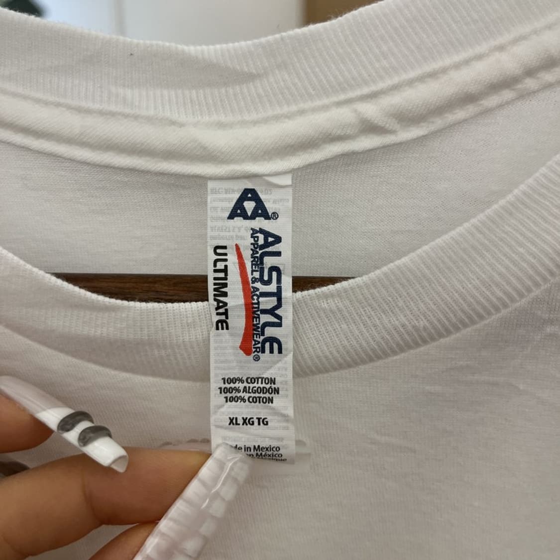 알스타일 빈티지 멕시코 키치 스펠아웃 반팔티 XL C10627 상품이미지5