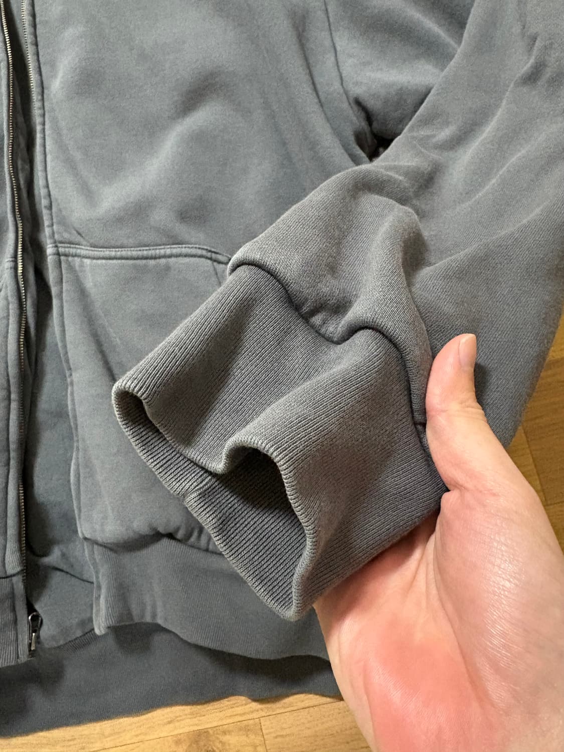 이지갭 후드 집업 다크 그레이 Xl 상품이미지4