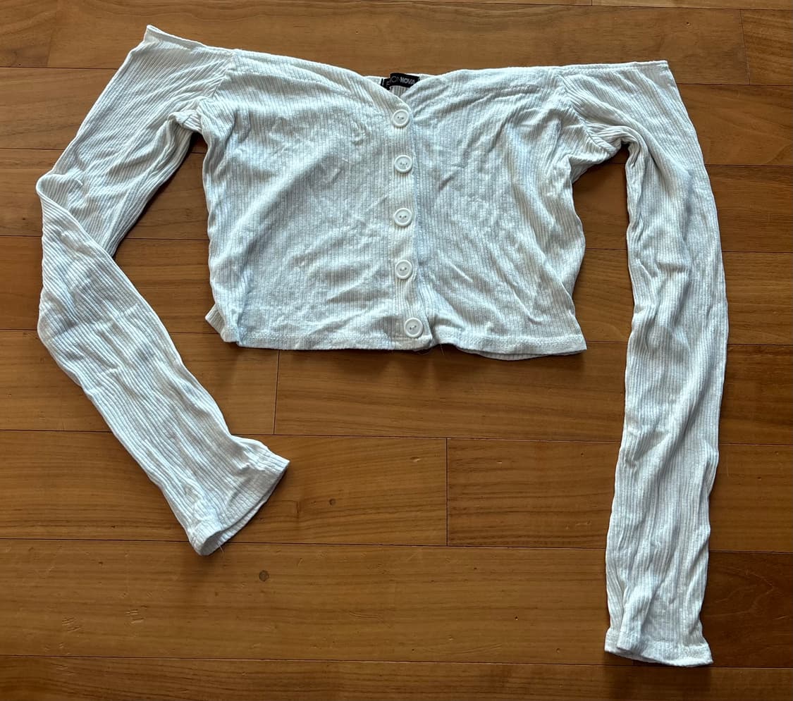 오프숄더 화이트 상품이미지1