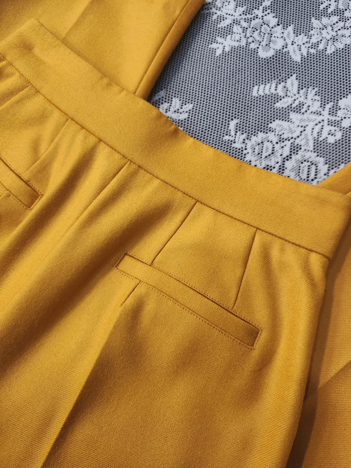 한섬 시스템 10부 울 슬랙스 새상품 상품이미지4