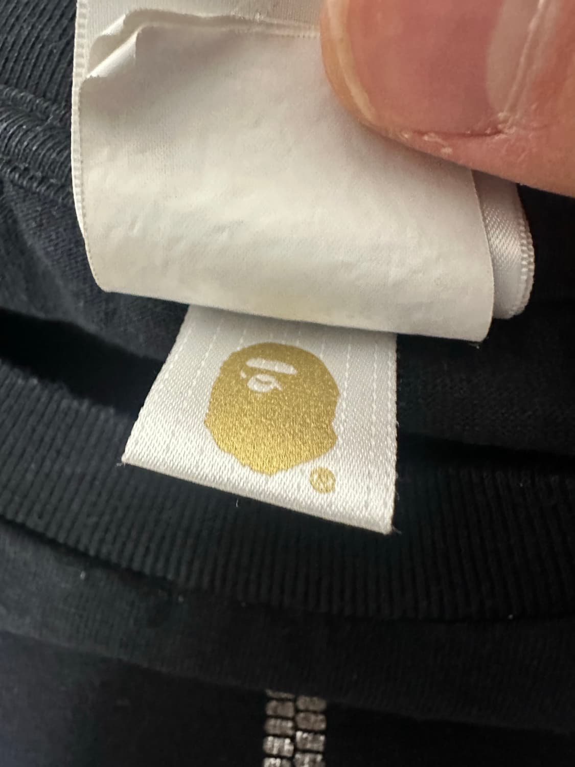 BAPE 베이프 샤크 블랙 반팔 상품이미지3