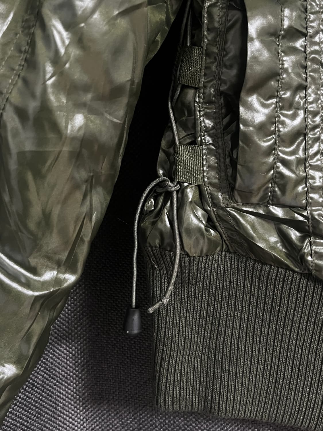 빈티지 카키점퍼 상품이미지3