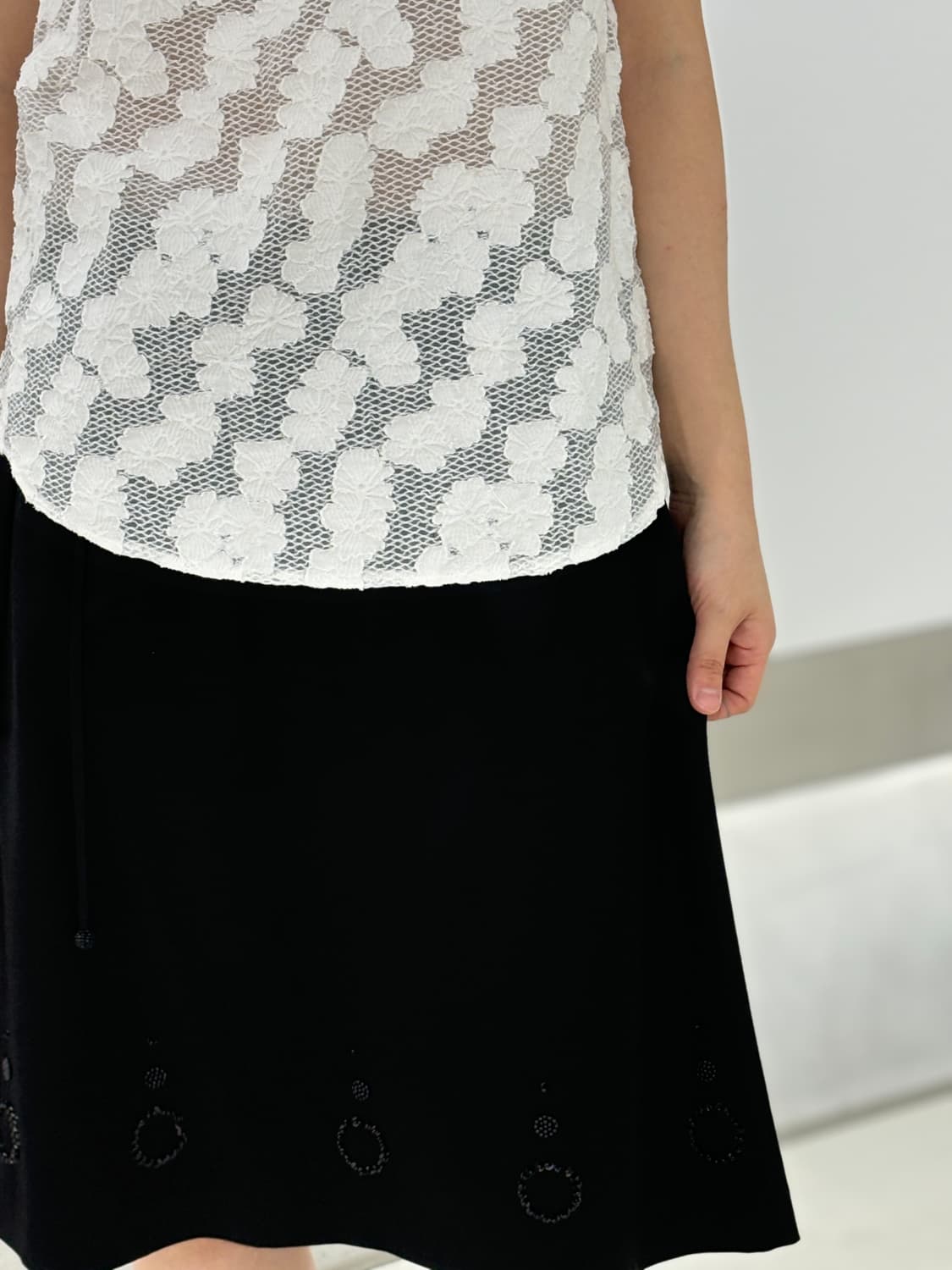 Courregess skirt 상품이미지2