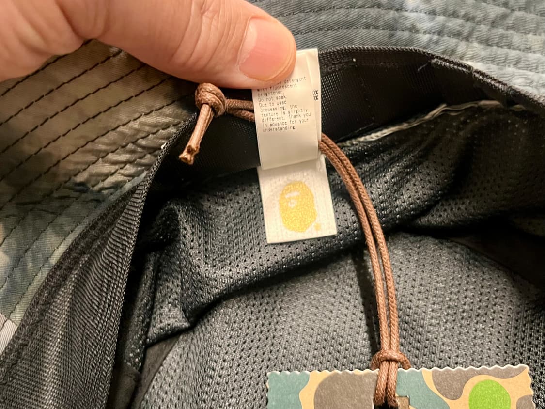 BAPE 베이프 타이 다이 버킷햇 L 새제품 상품이미지6