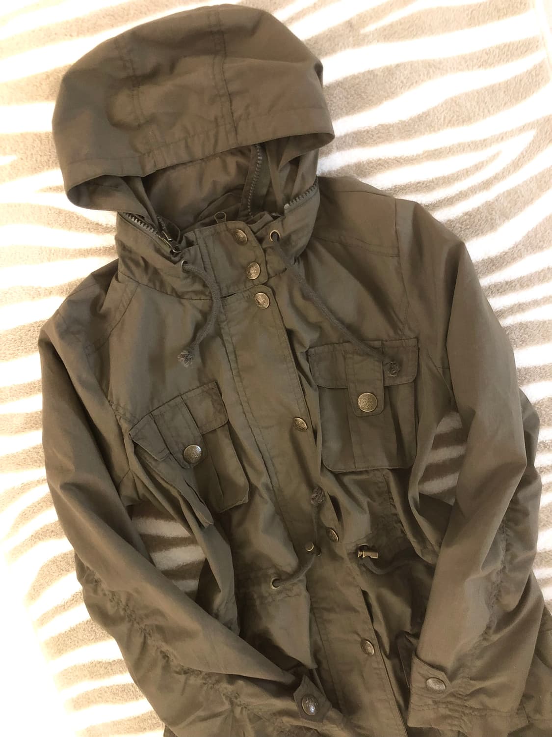 y2k 핀터룩 야상 금장 스커트 세트 오네갸루 갸루 니혼진 빈티지 00s 상품이미지4