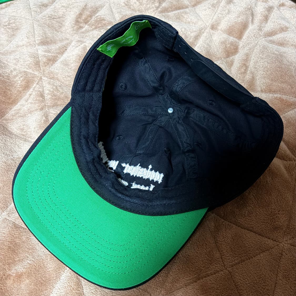 미스터그린 블랙 캡 모자 상품이미지2